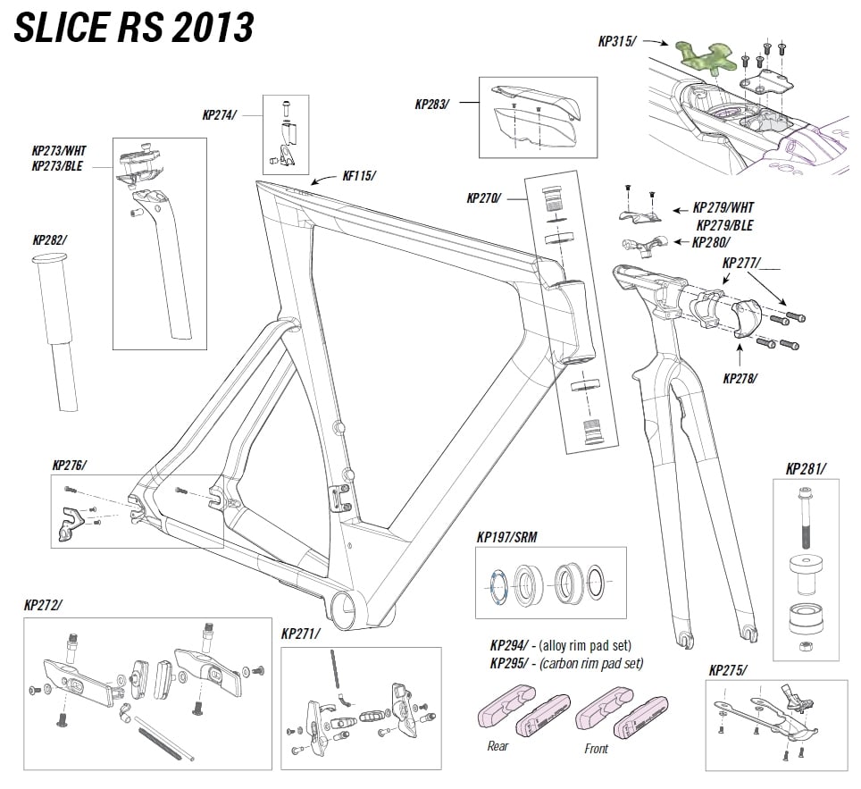 cannondale spare parts